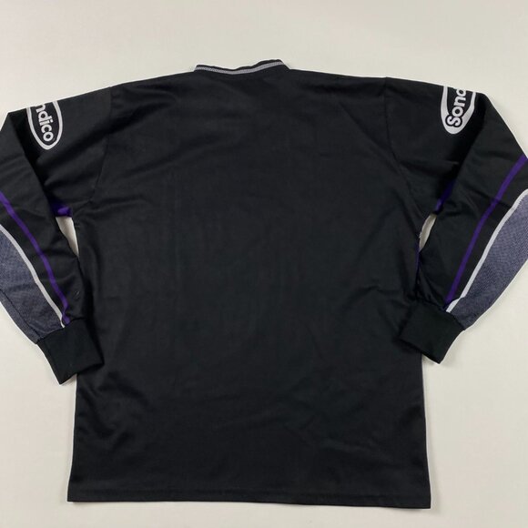 Vintage Sondico Padded Soccer Goalkeeper Jersey Mens Medium Goalie Football - Picture 2 of 12